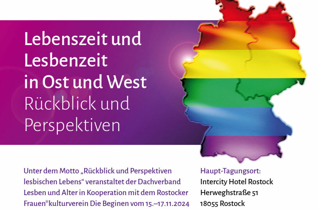 Lebenszeit und Lesbenzeit in Ost und West